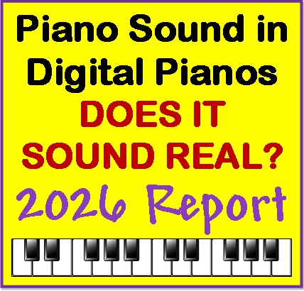 Piano sound in digital pianos 2026