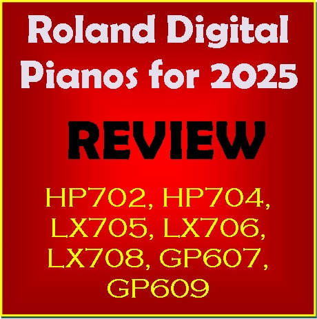 Roland digital pianos 2025 