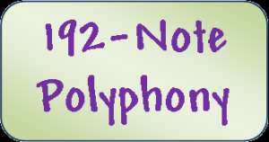 192-note piano polyphony