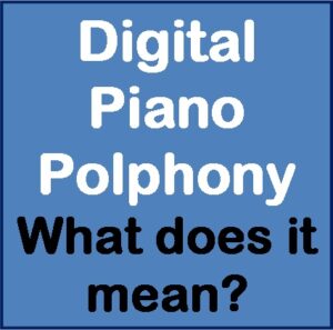 XE20 digital piano polyphony