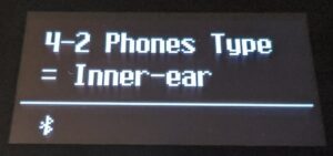 ES520 Headphones type - inner ear