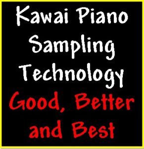 Kawai piano sampling technology