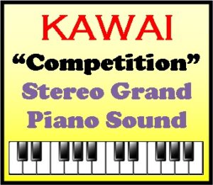 Kawai competition grand piano sound