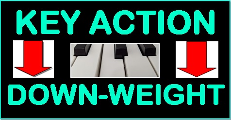 key action down weight