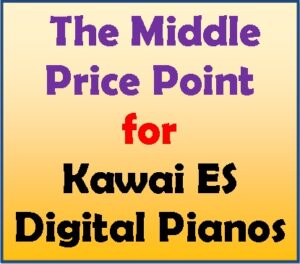 Middle Price Price Point for Kawai ES Digital Pianos