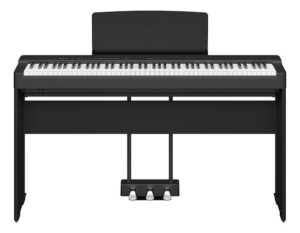 Yamaha P-225 with stand and triple pedals