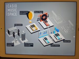 Casio Music Space app