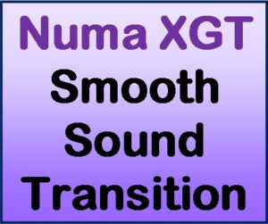Numa XGT smooth sound transition