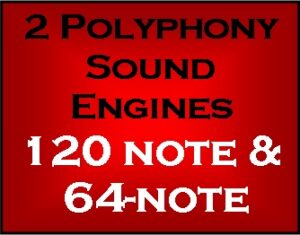 XE20 2 polyphony sound engines