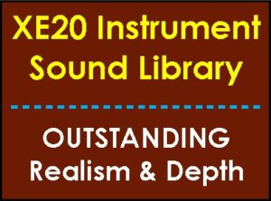 XE20 instrument sound library