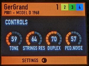 Damper pedal noise control feature