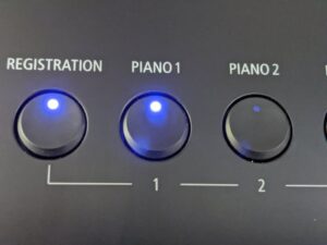 ES520 registration buttons