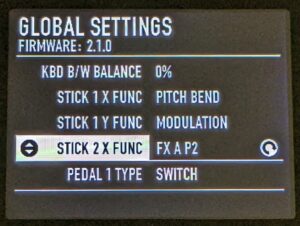 controller stick functions