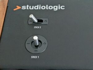 Studiologic Pitch bend & Modulation sticks