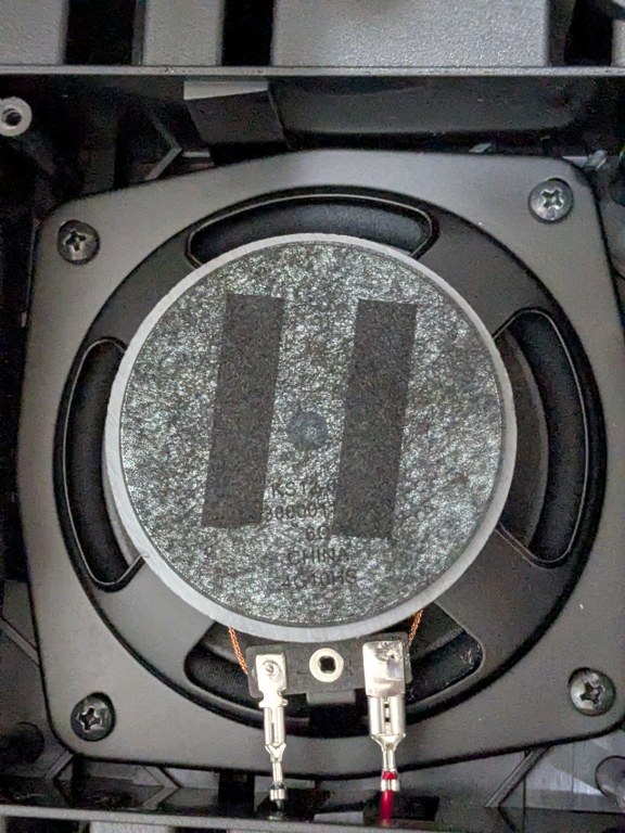 ES60 upward facing speaker