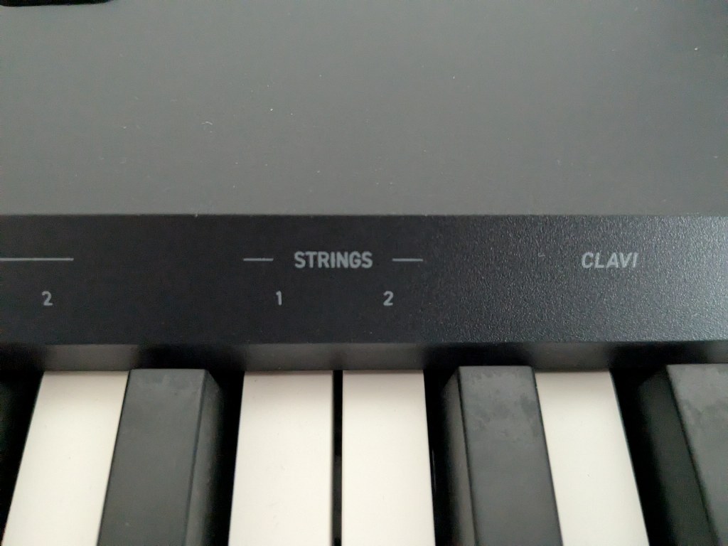 ES60 control panel - strings
