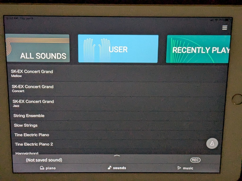 piano & instrument sounds