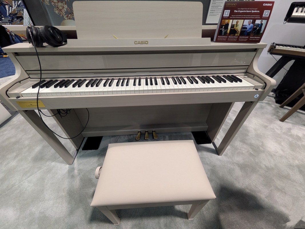 Casio AP-750 grey-beige color1