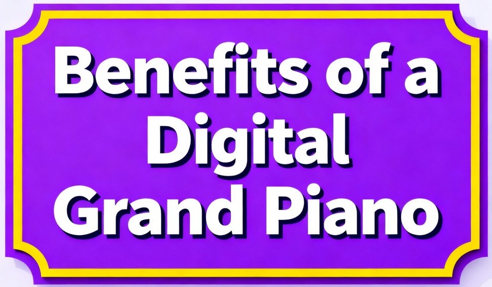 Benefits of a digital grand piano