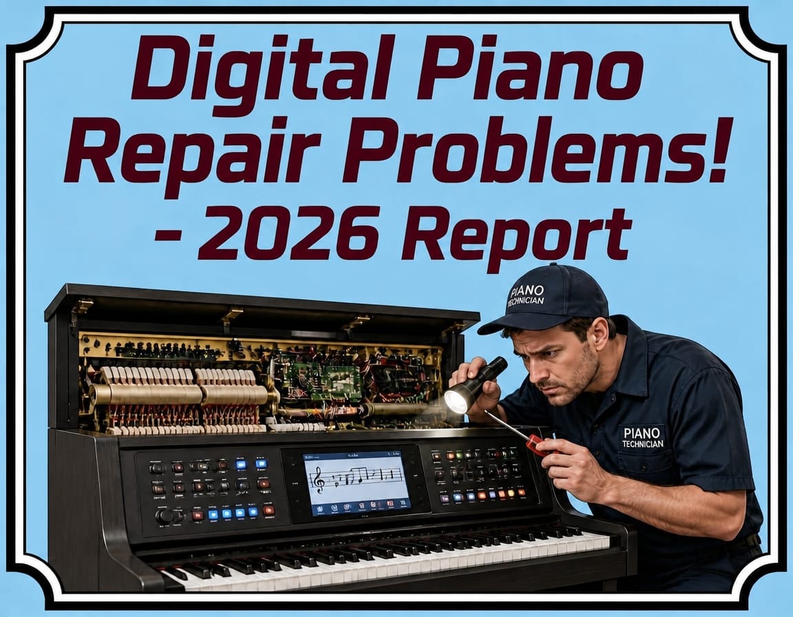 Digital Piano Repair Problems - Report 2026