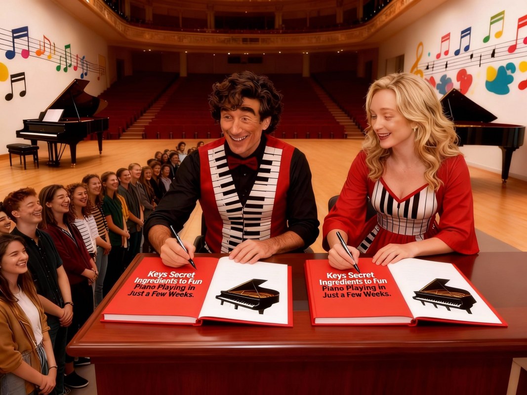 Keys Secret Ingredients to Fun Piano Playing - book signing event