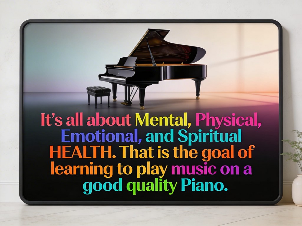 The Goal of playing music on a good quality piano