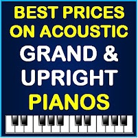 Best prices on acoustic pianos - sign