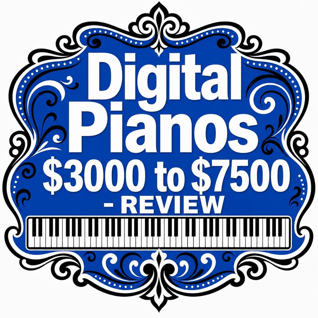 Digital Pianos $3000 to $7500 Review