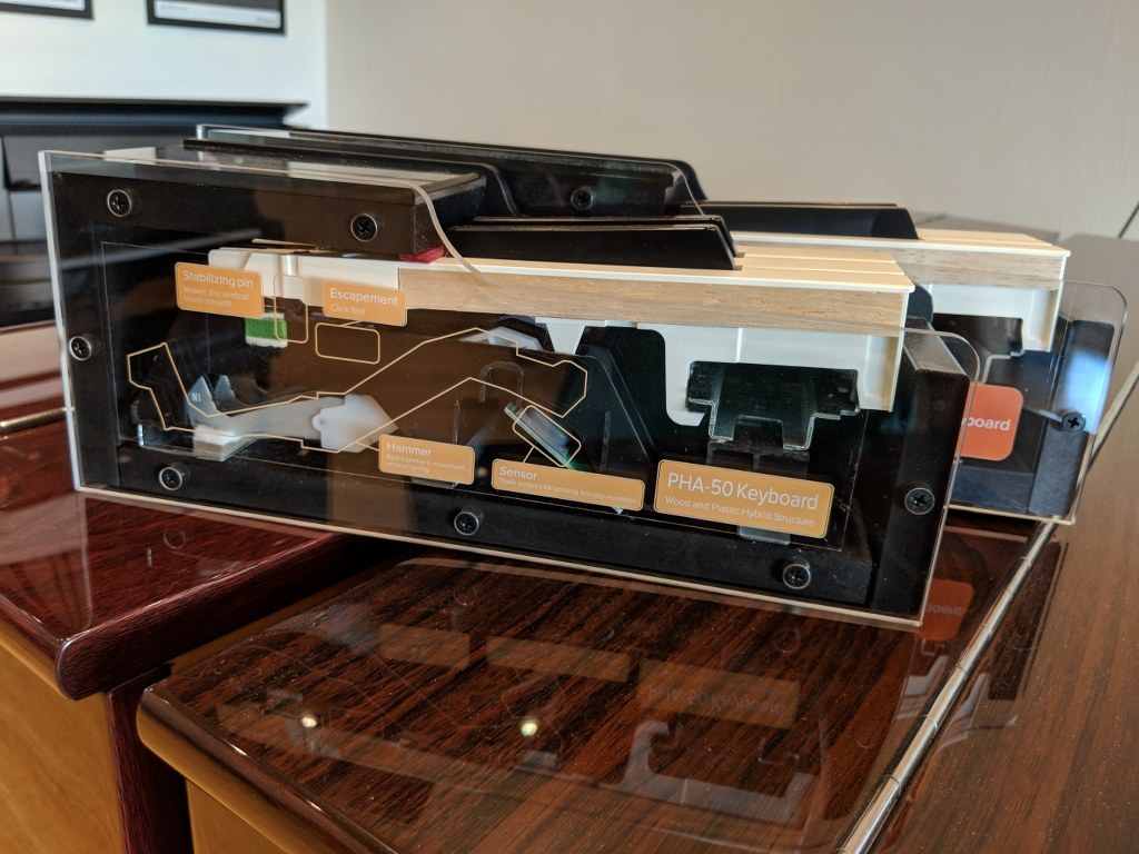 Roland PHA-50 key action