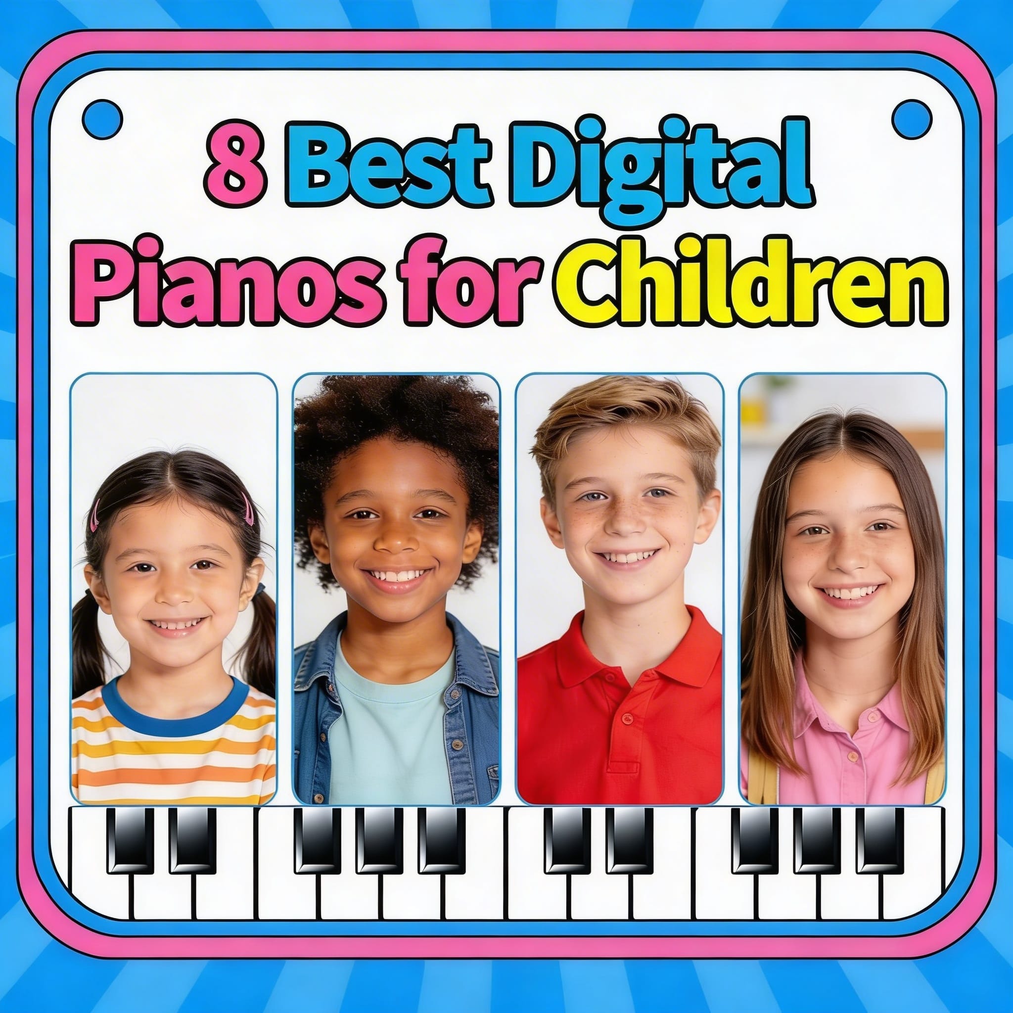 8 Best Digital Pianos for Children - Review