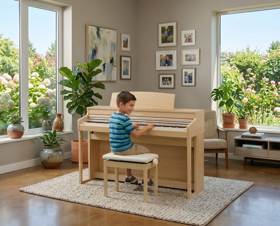 Kawai CA401 Light Oak