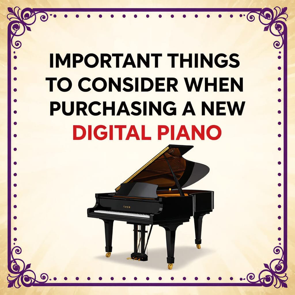 Important things to consider - Roland piano sign