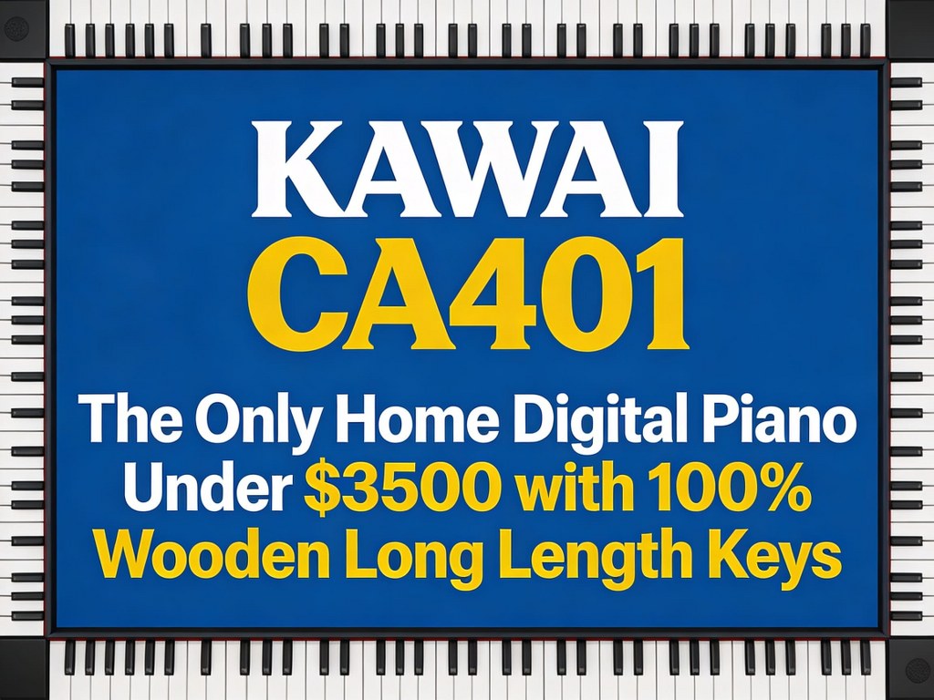 Kawai CA401 Key Action explanation