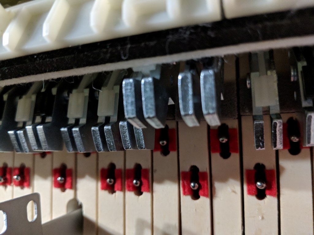 Kawai CA401 graded weighted keys