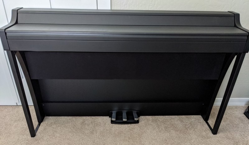 Korg G1 Air - lid closed