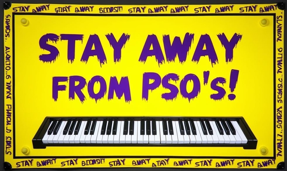 Stay Away from PSO's - piano shaped objects