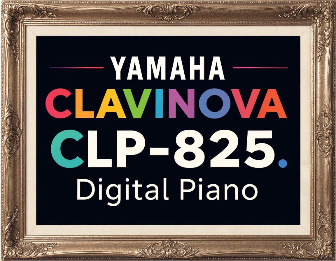 Yamaha CLP-825 sign