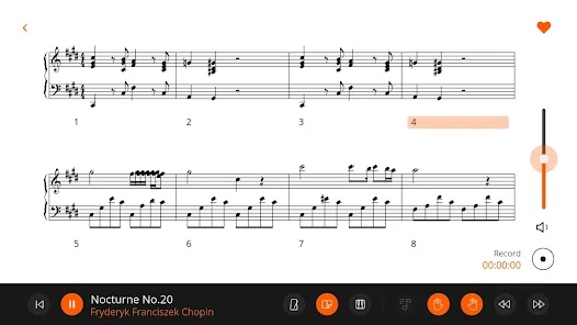 roland app - sheet music