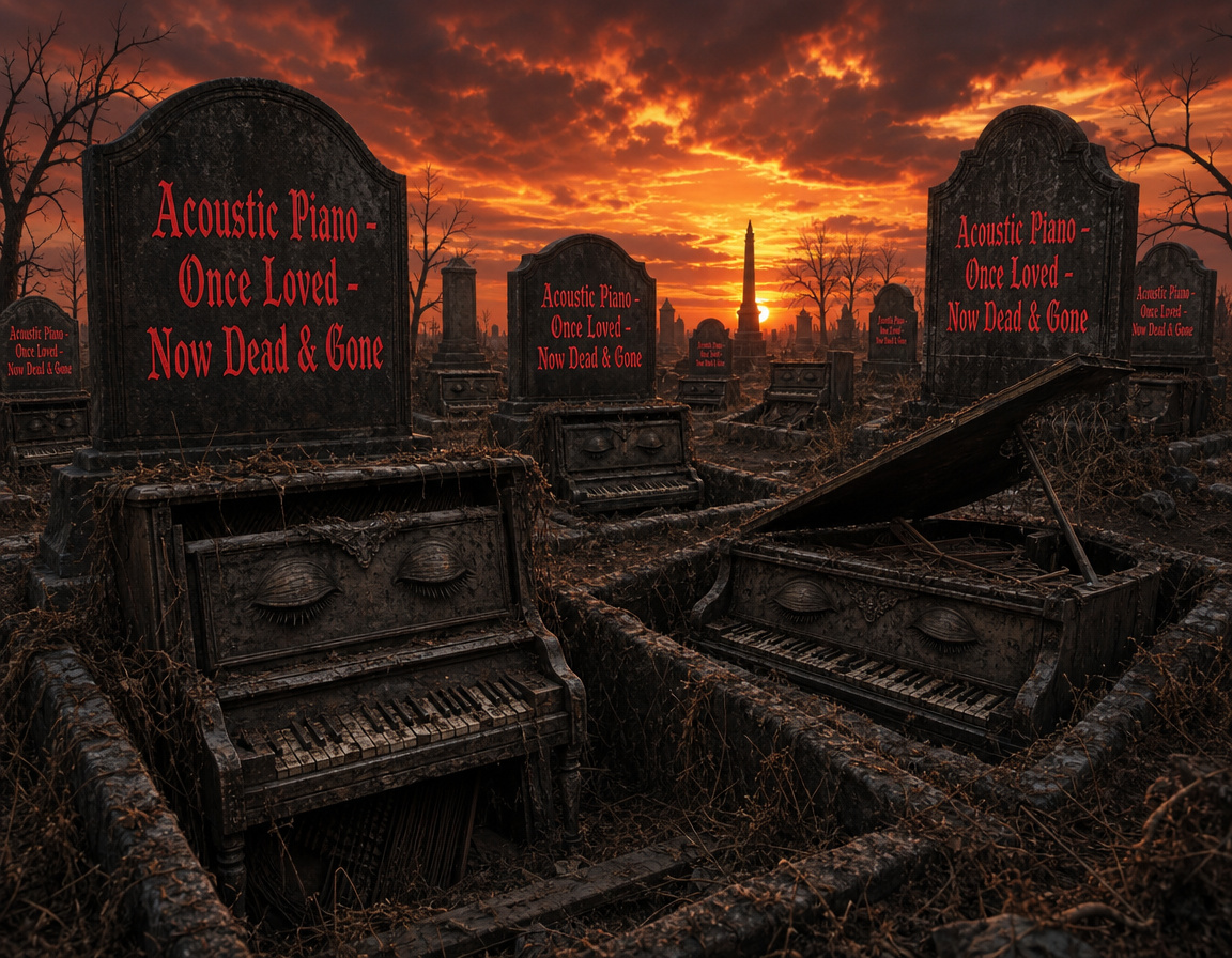 Acoustic piano - dead & gone