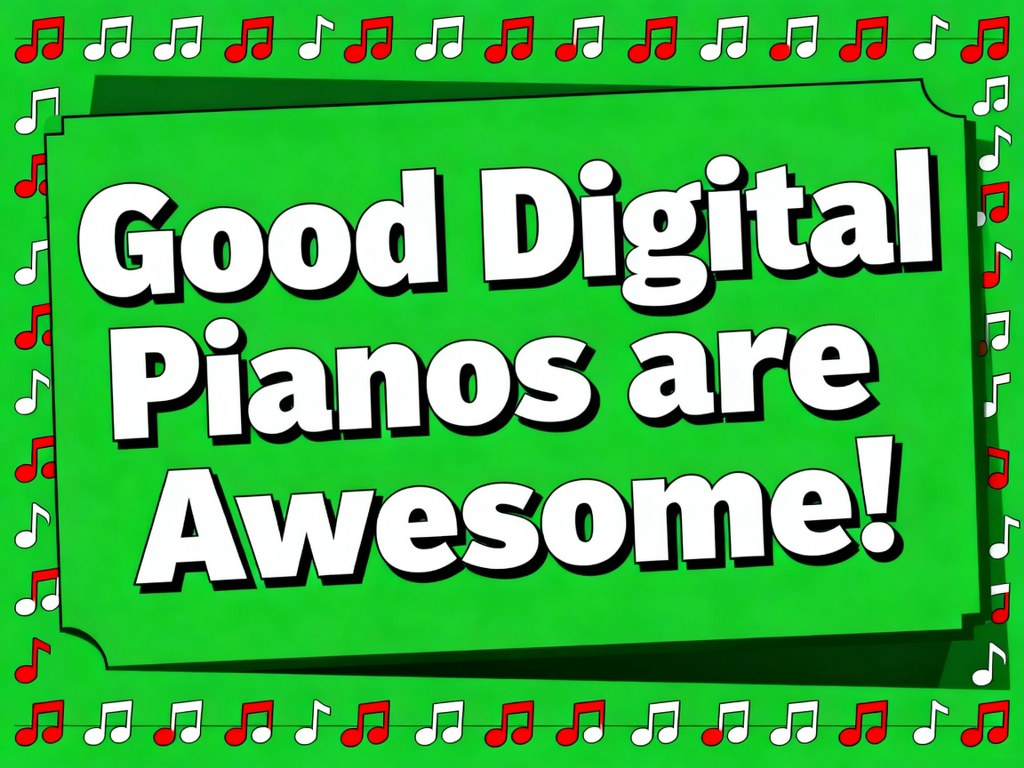 Good digital pianos are awesome!