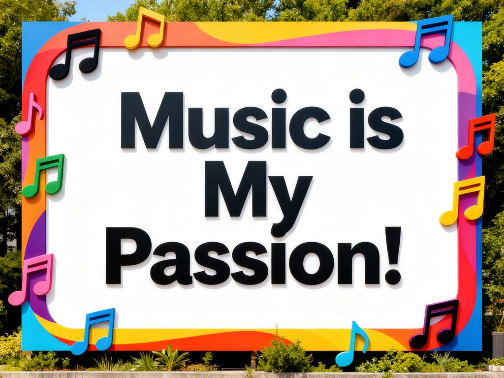Music is my passion 