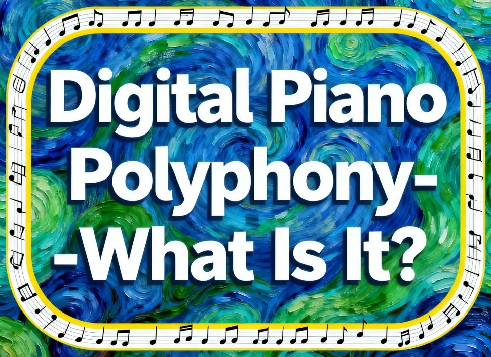 Digital Piano Ployphony - What is it? sign