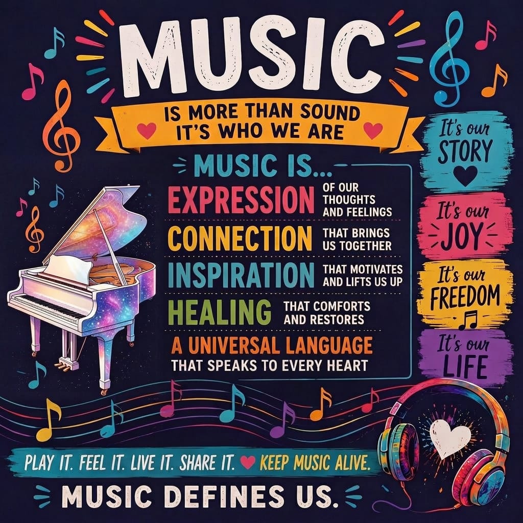 Music is who we are - Play Piano
