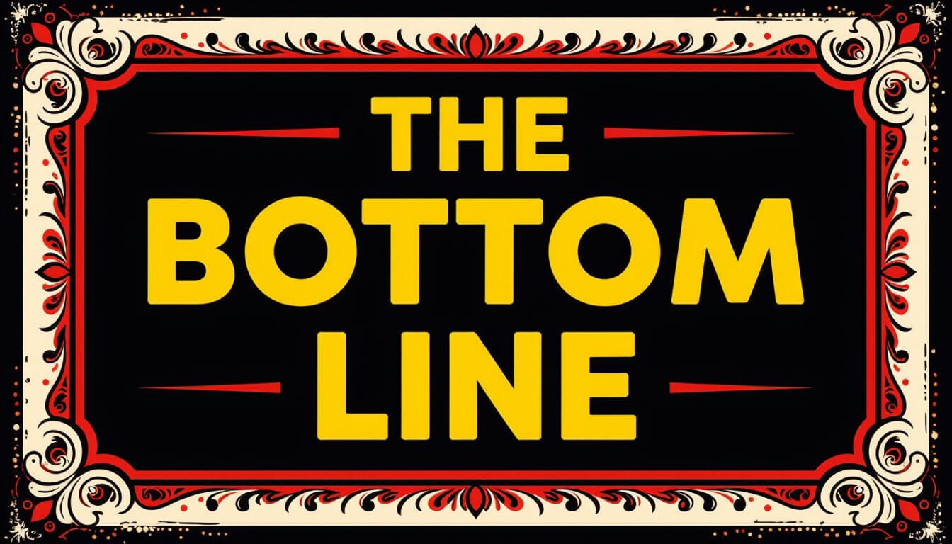 The bottom line