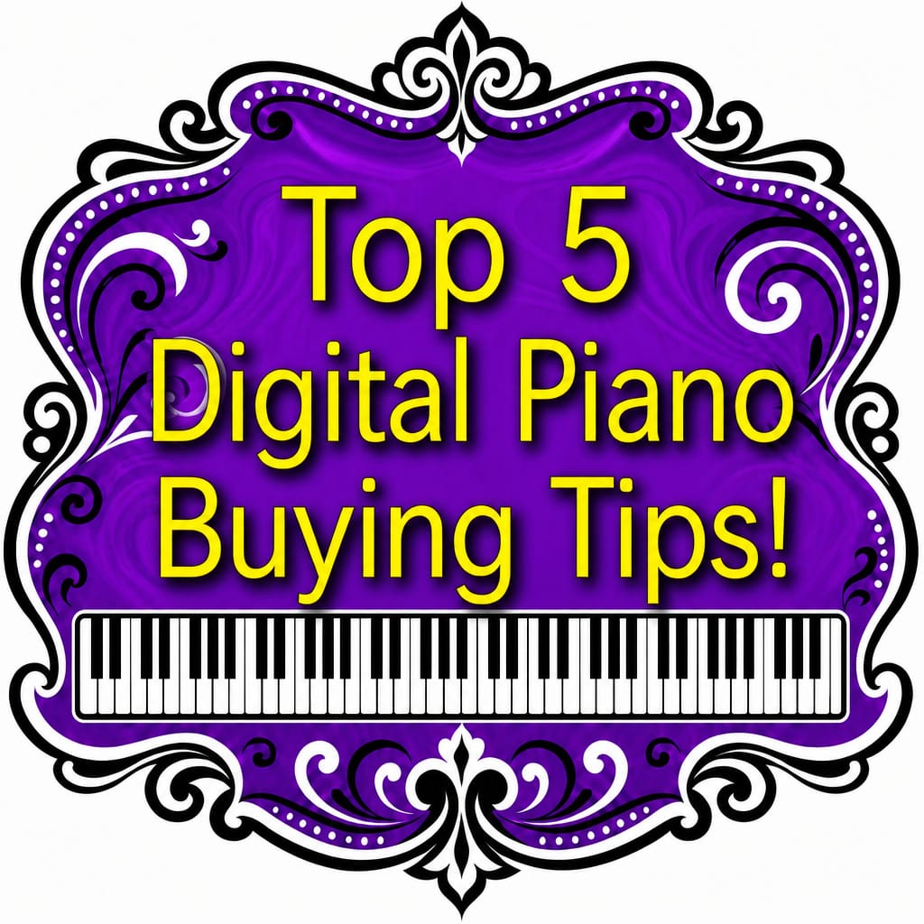 Top 5 Digital Piano Buying Tips - Important advice