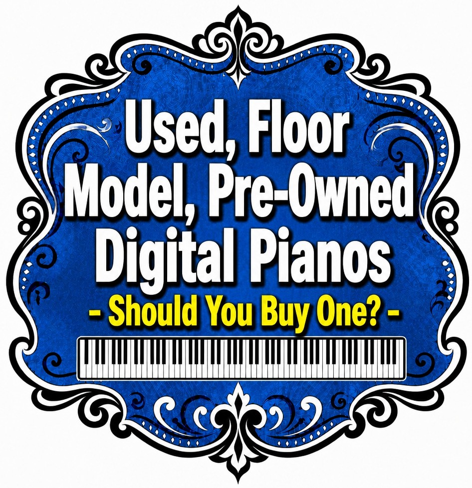Used, floor model, or pre-owned digital pianos - should you buy one?