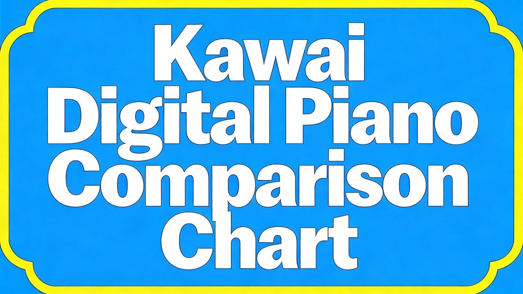 kawai digital piano comparison chart 