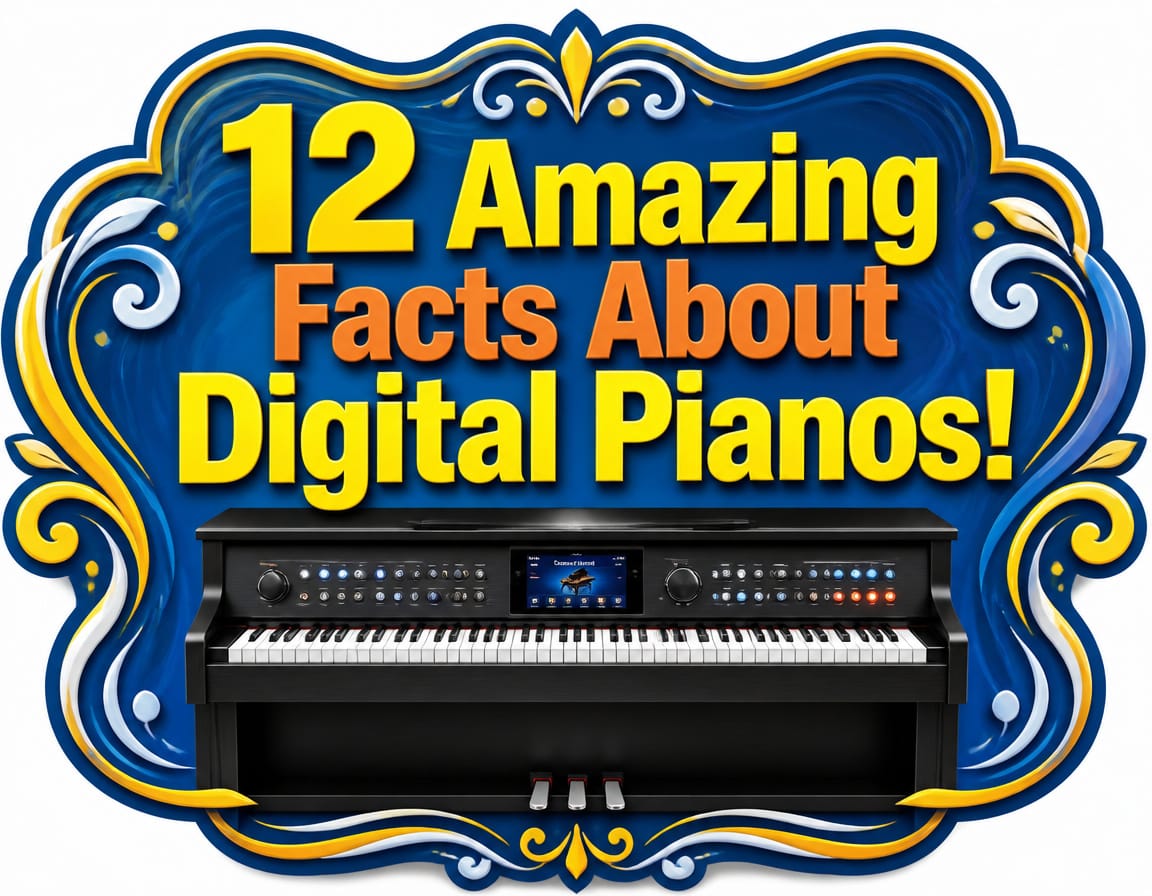 12 amazing facts about digital pianos