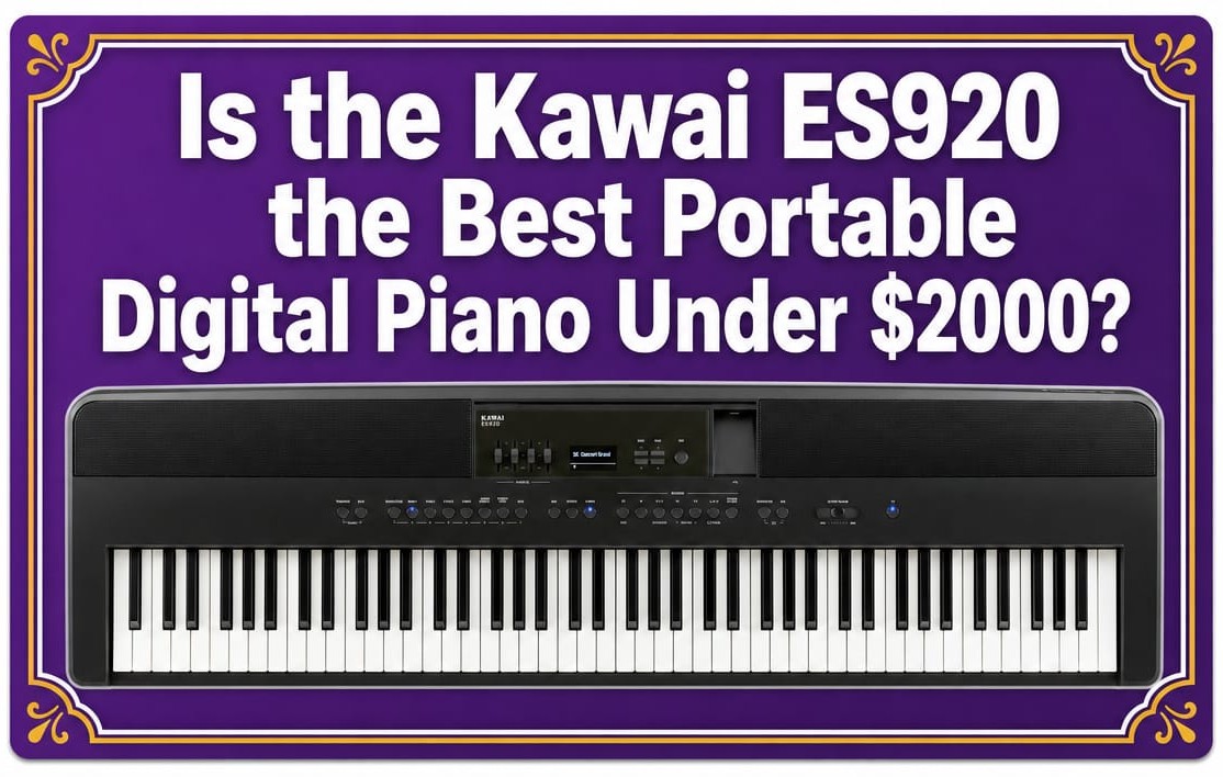 Kawai ES920 portable piano-keyboard review