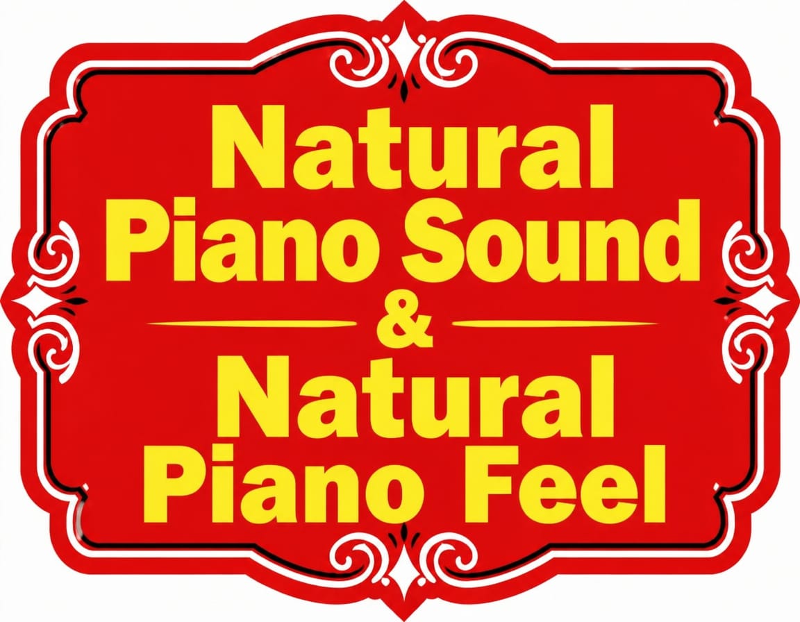 Natural Piano Sound & Natural Piano Feel